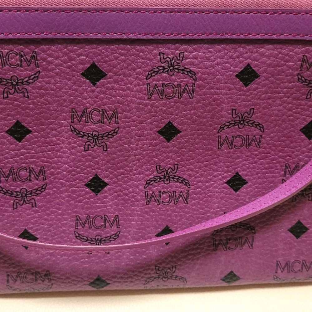 MCM Purple Visetos Pouch NEW